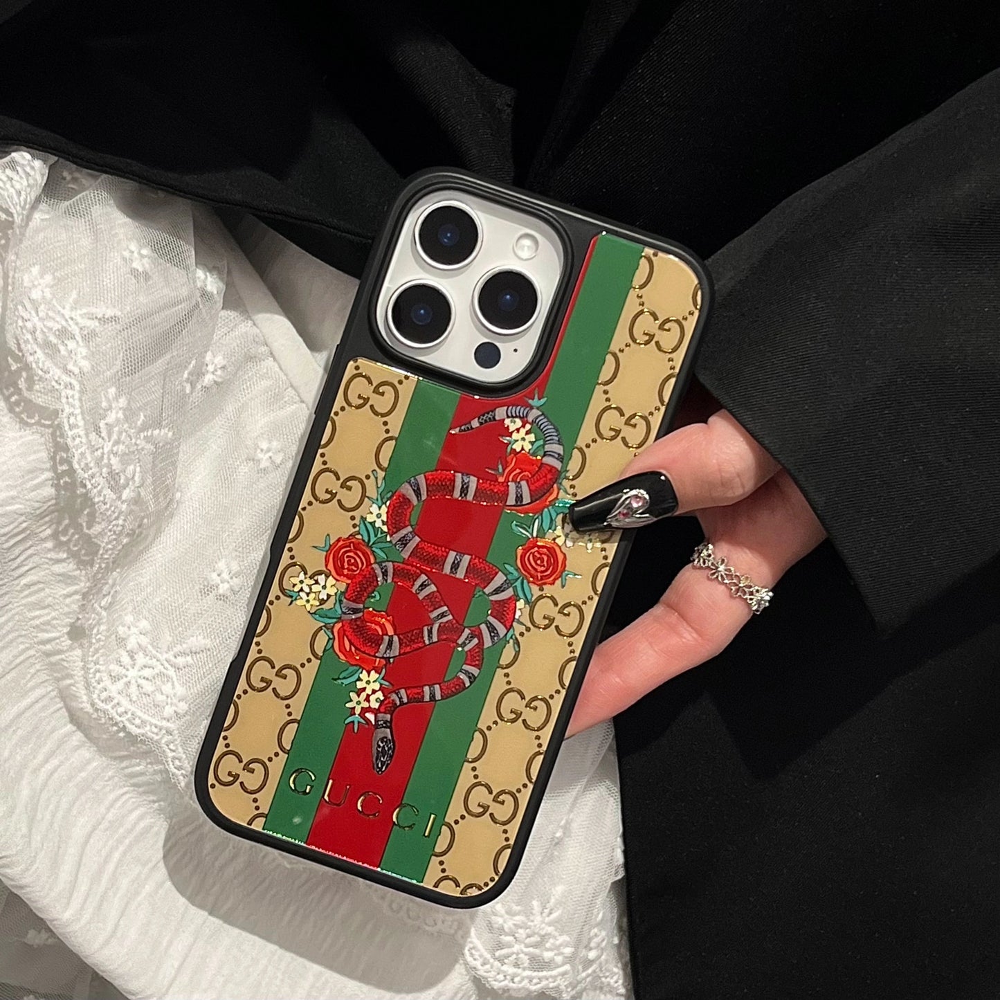 Red Snake Gucci iPhone Cases