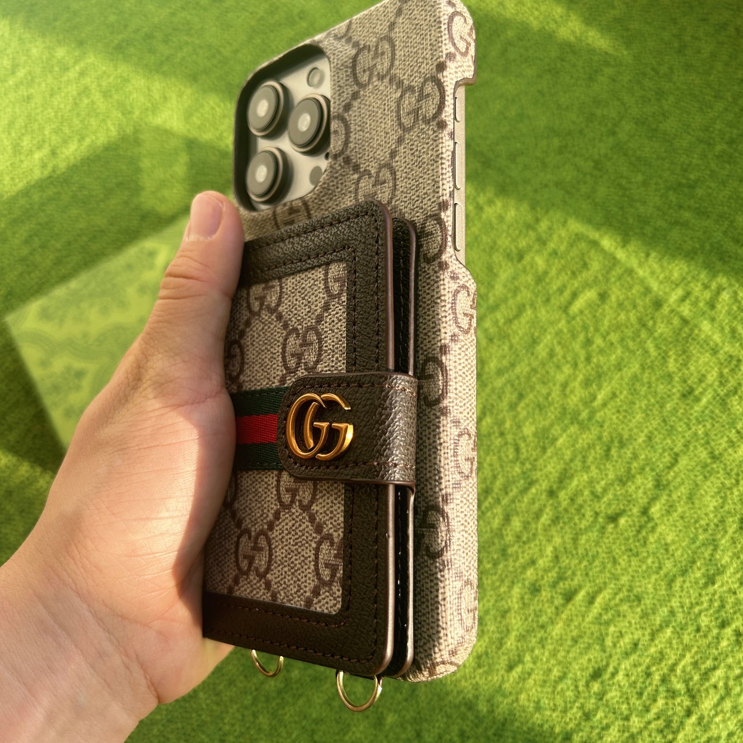 Gucci handmade card phone case