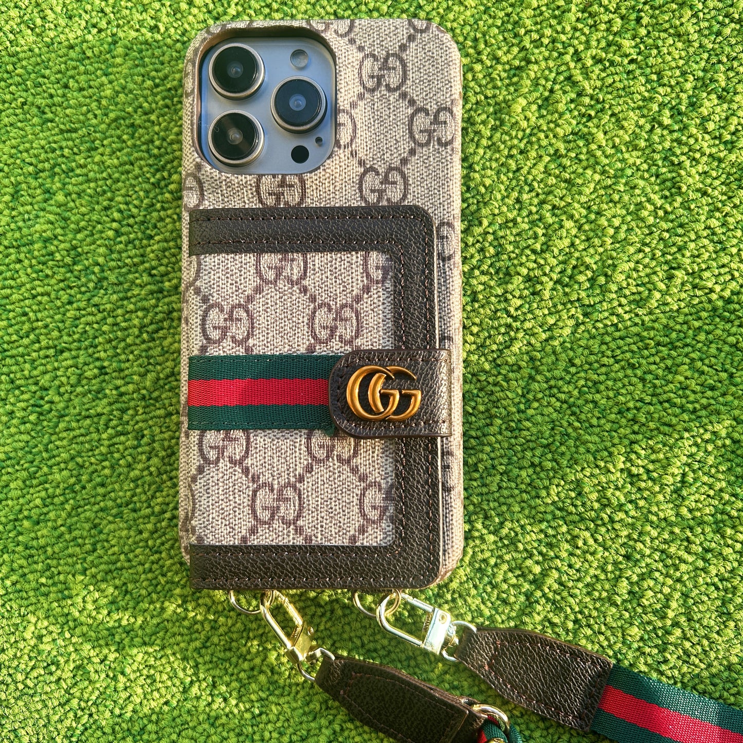 Gucci handmade card phone case