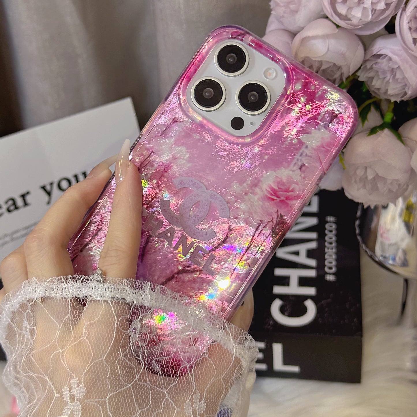 Chanel phone case-Chanel iPhone 16 pro max case