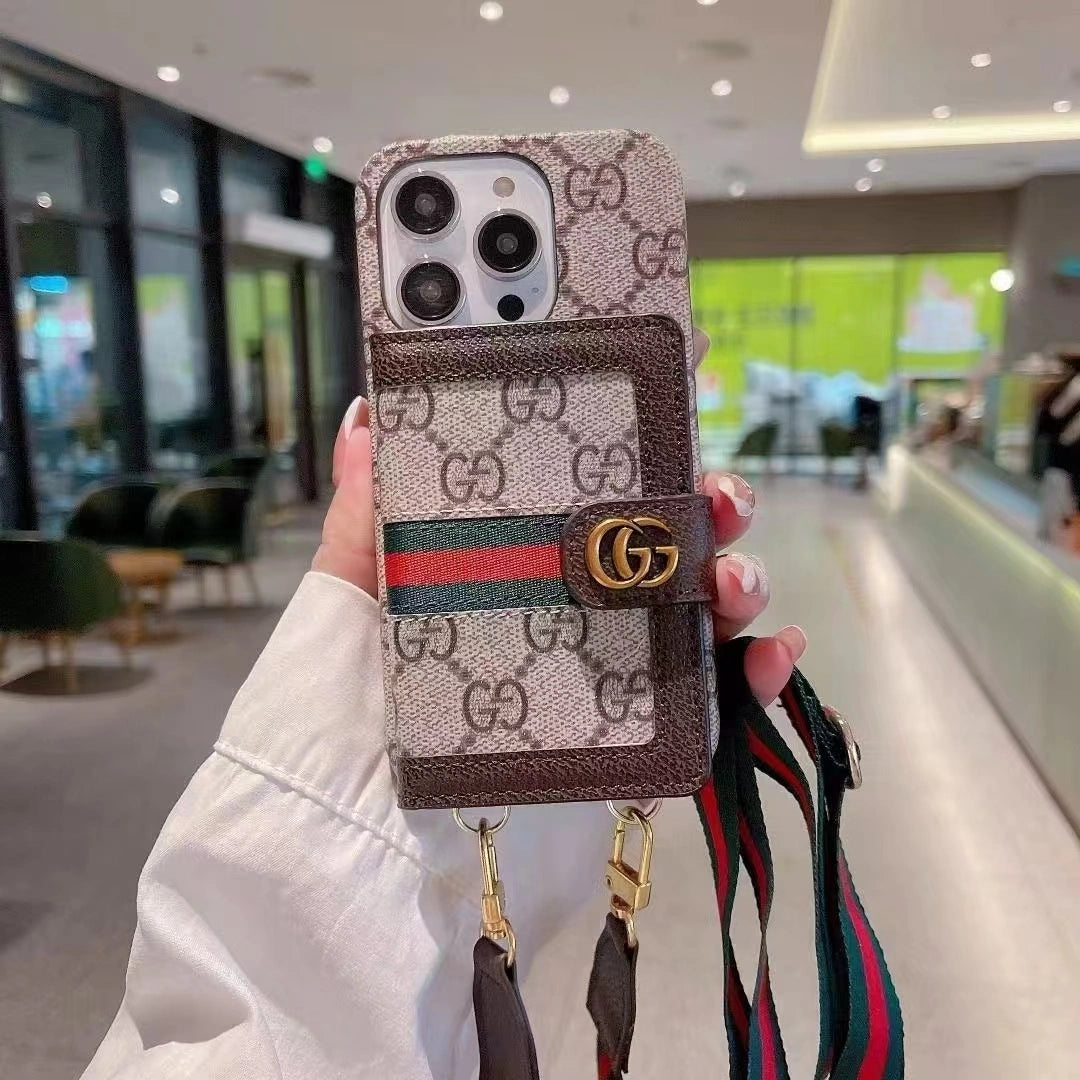 Gucci handmade card phone case