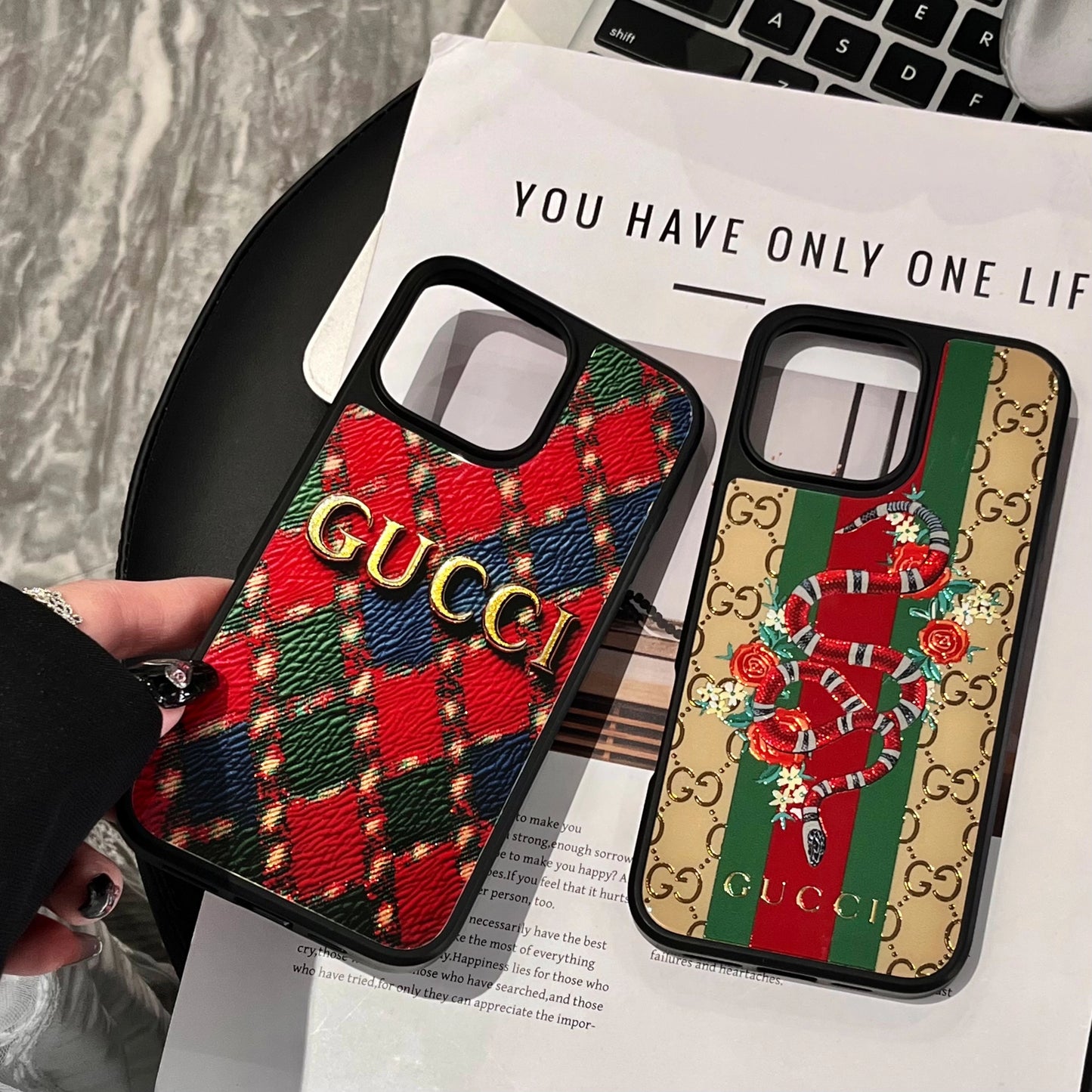 Red Snake Gucci iPhone Cases
