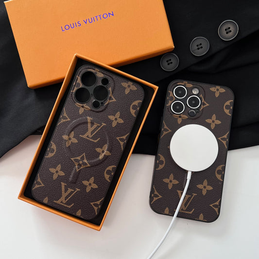 LV magntive iPhone case