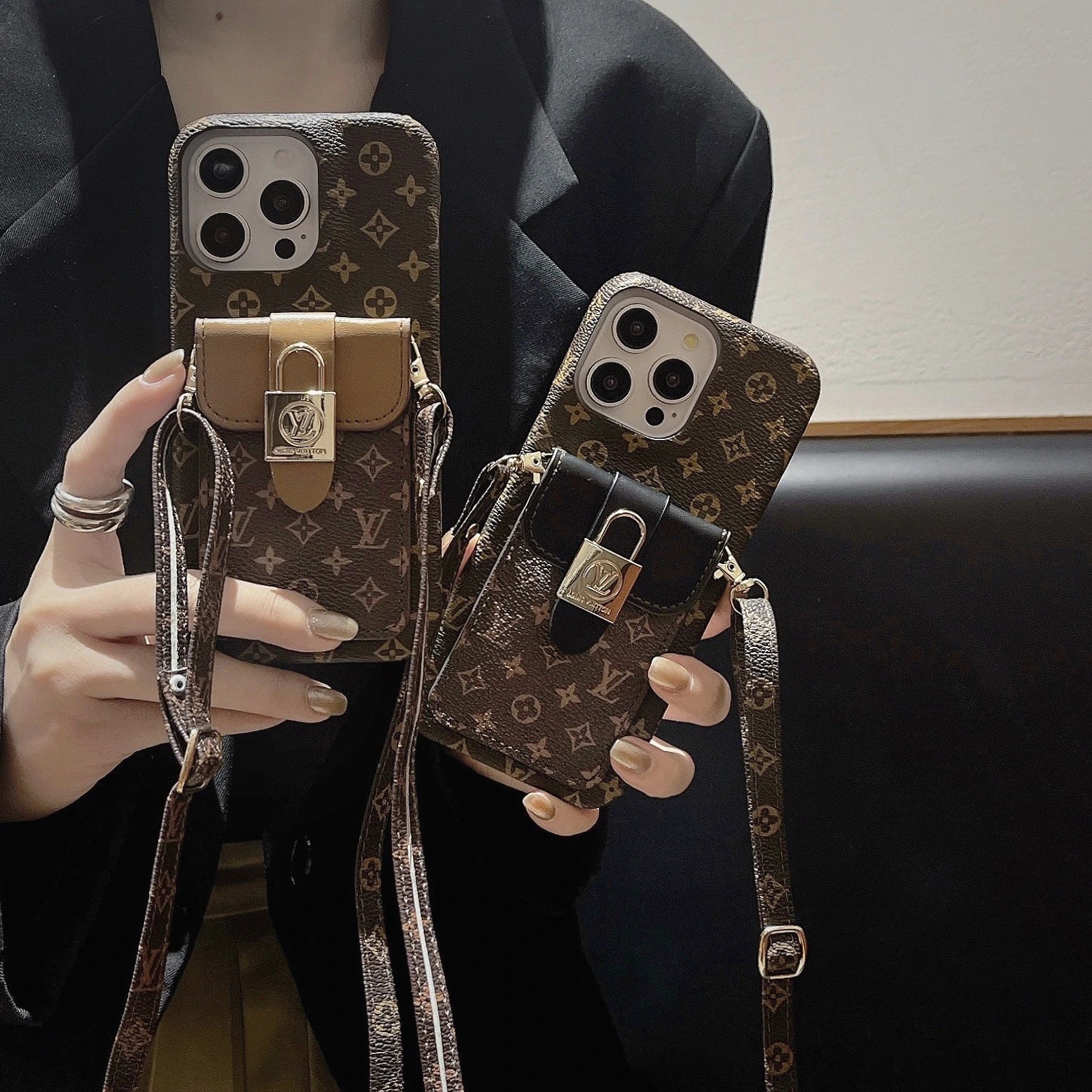 LV phone case iPhone 16 Pro Max