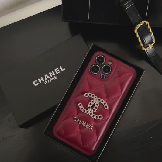 Chanel iPhone Cases-2-nd hand Leather