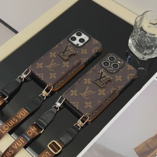 Handmade LV phone case